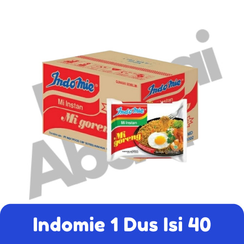 

INDOMIE GORENG SPECIAL 1 DUS ISI 40PCS | MIE INSTAN