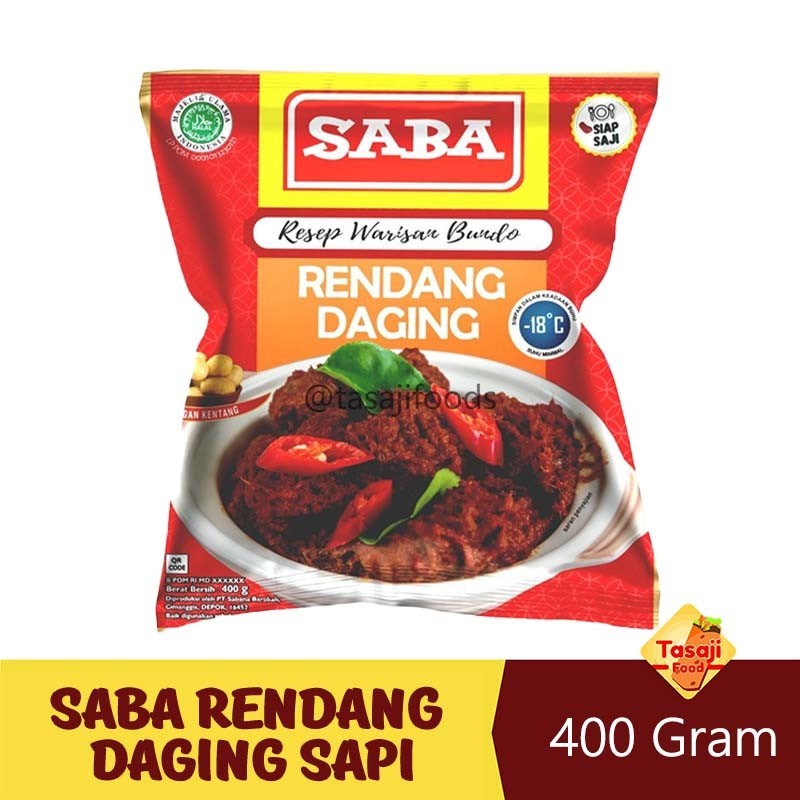 

Saba Rendang Daging Sapi 350gr Resep Warisan Bundo