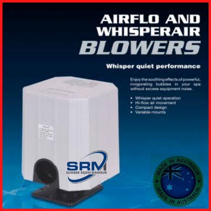 Air Blower Udara Spa Jazucci Whisperair Blower 900Watt Kolam Renang