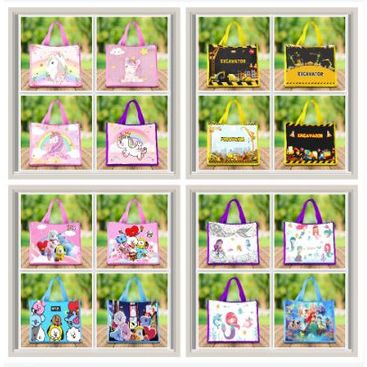 

Tas Ultah / Tas Ulang tahun Anak / Goodie Bag 75gsm (tebal)