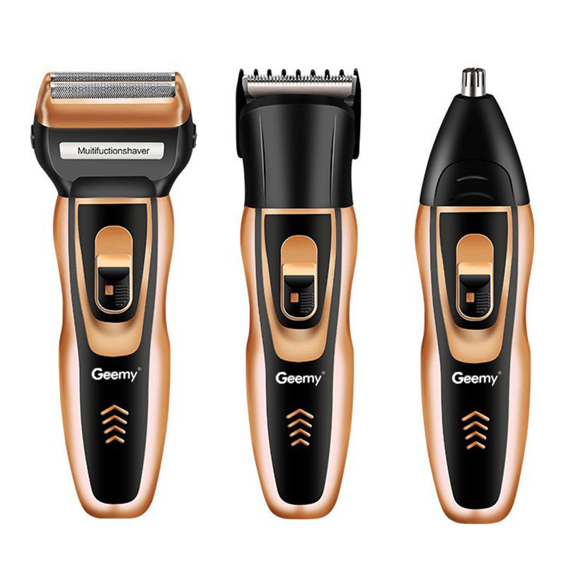 Geemy-595 Hair Trimmer For Men Beard Trimer Professional Hair Clipper Electr Razor Hair Cutting Mach