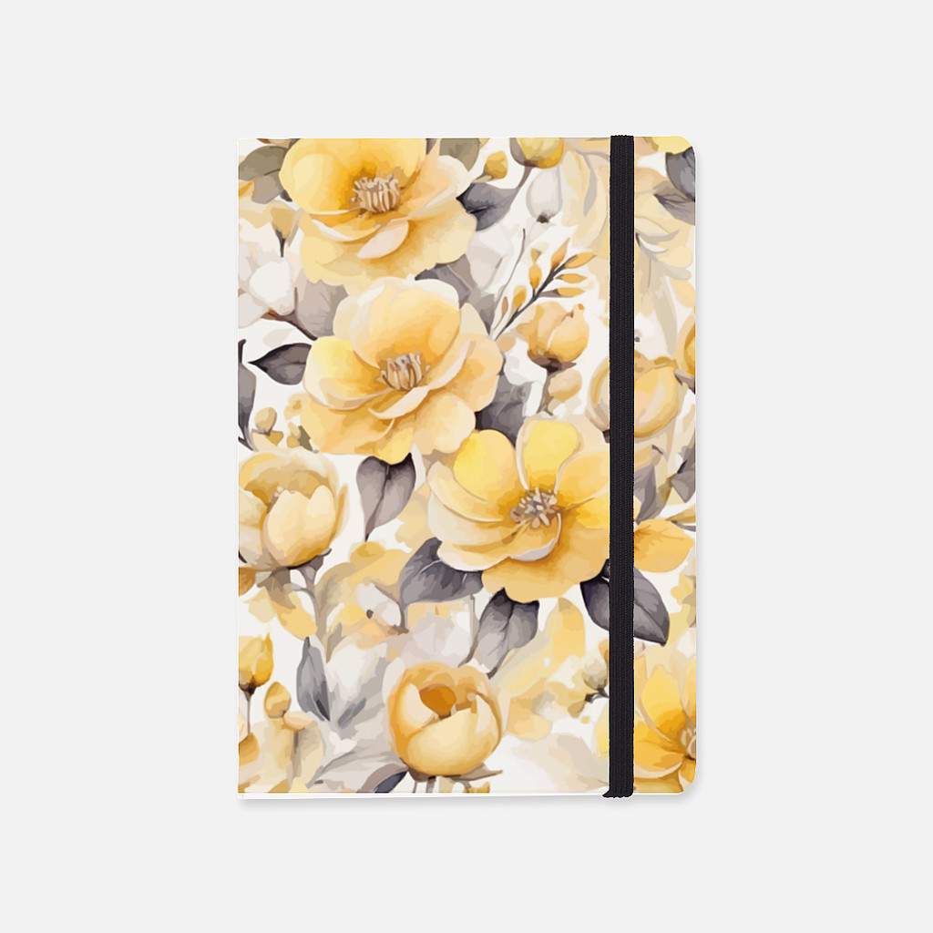 

Jurnal Aesthetic Notebook Buku Tulis Catatan A5 - Flowers Series
