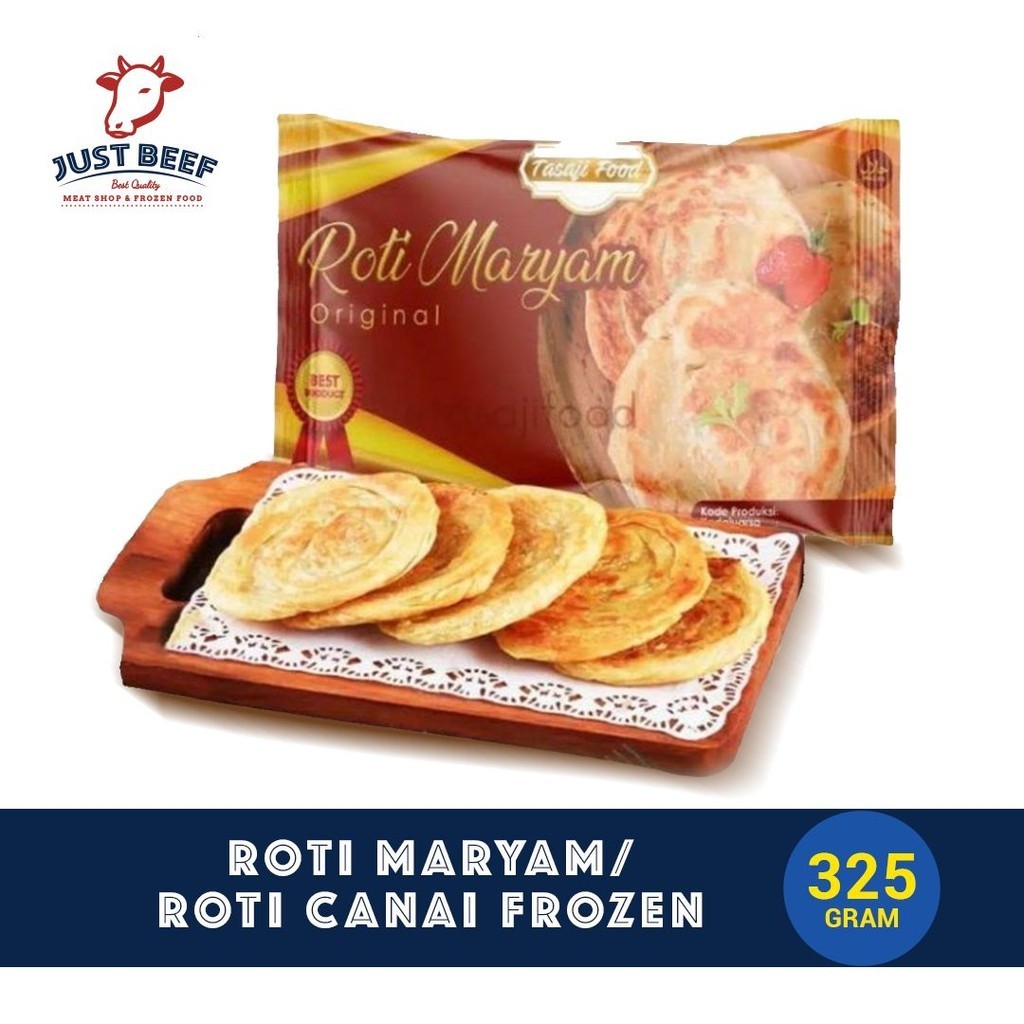 

Roti Maryam / Roti Canai / Cane Frozen Original 325gr