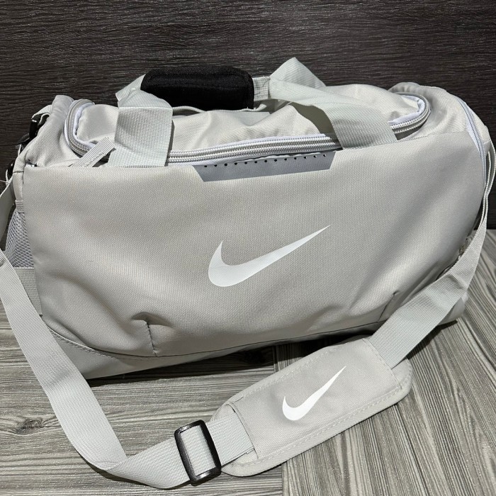 Petiti Tas Olahraga Duffle Bag Nike Font Original White Bag