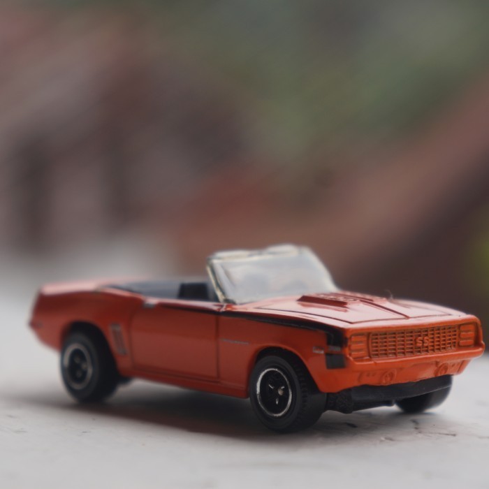 matchbox camaro ss orange diecast loose junk  -OS45