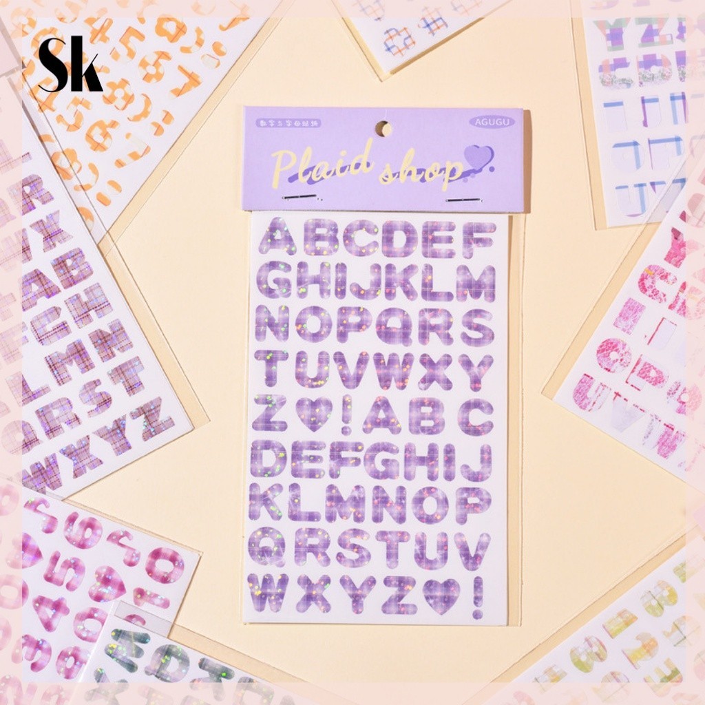 

SKSHOP Stiker DIY WORD 1 pack 2 pcs - SK045