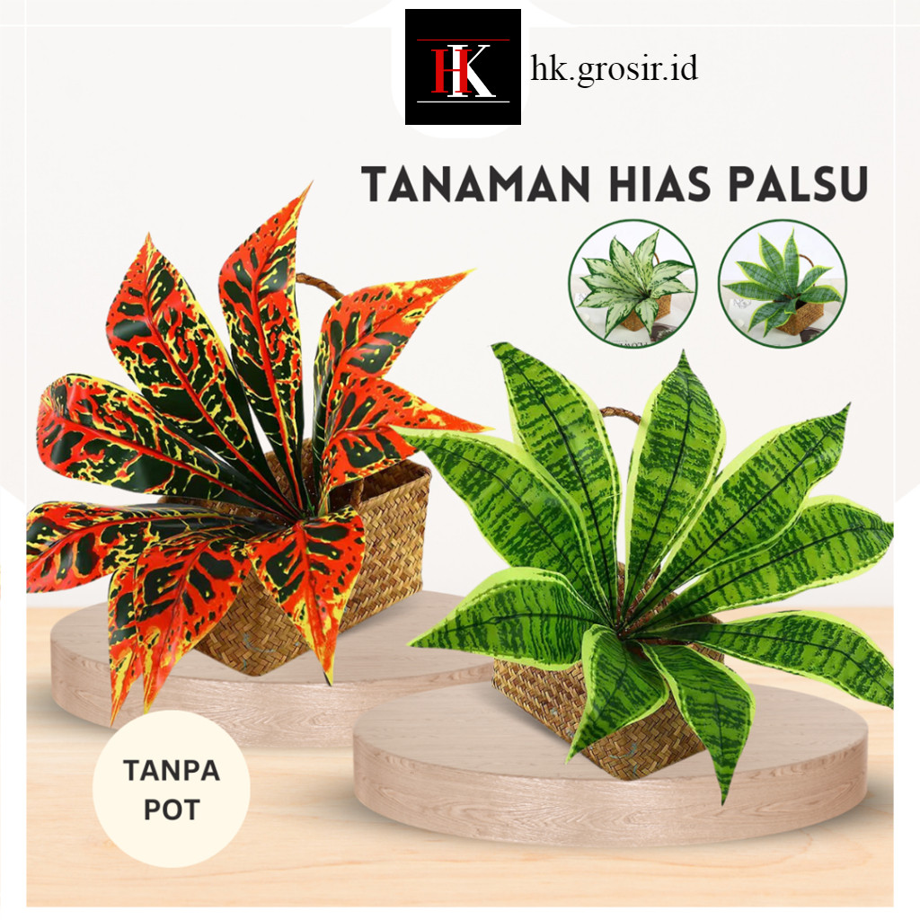 Tanaman Hias Monstera Plastik
