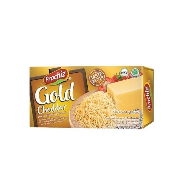 

HPM - PROCHIZ CHEDDAR CHEESE GOLD 160 GR - KEJU - ARM