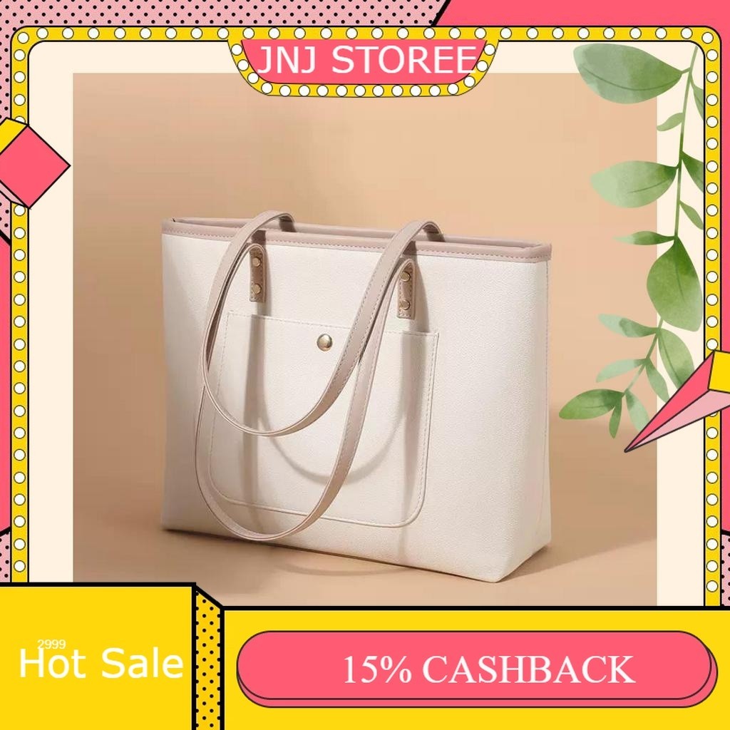 5.5 BIG SALE Tastitasik Selly Merylon Medium Tote Bag Laptop - Tas Wanita Buat Kuliah - Tas Bahu Wan