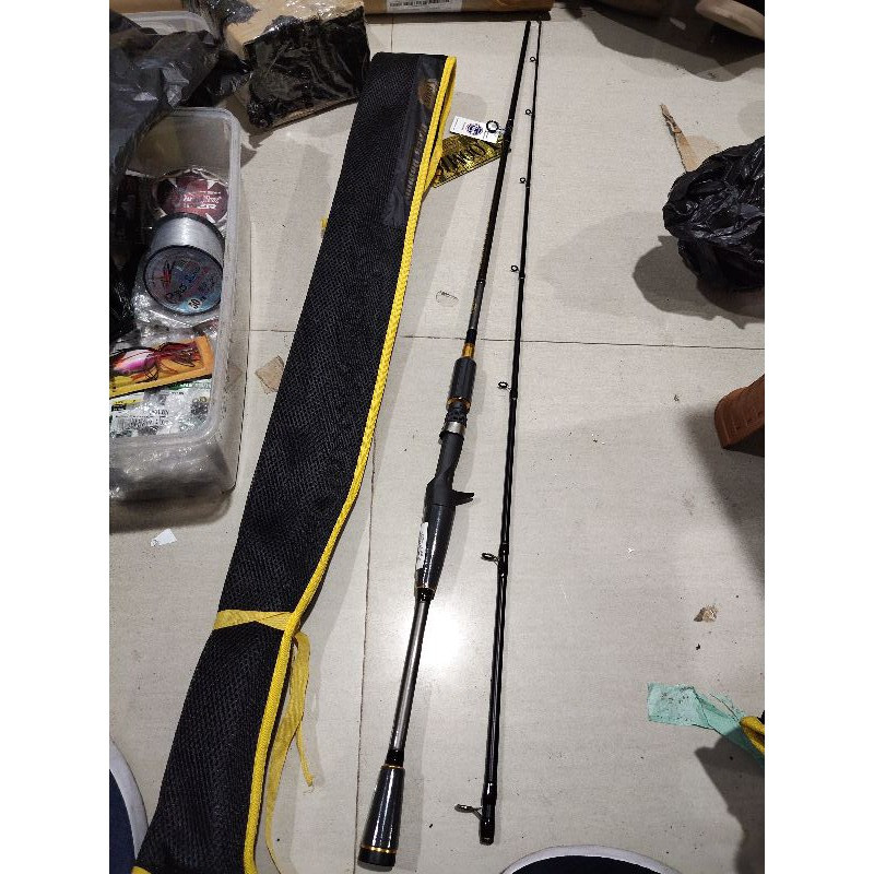 joran BC Loomis black rapier 195cm joran baitcasting tanduk