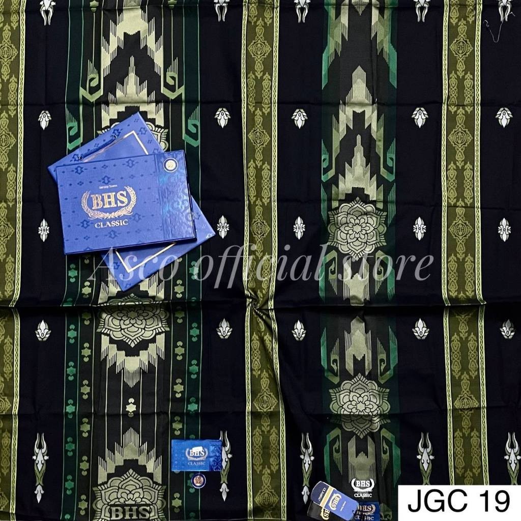 FLASH SALE SARUNG BHS CLASSIC GOLD SILVER JAQUARD SONGKET DOBBY KAWUNG TIMBUL MESRES