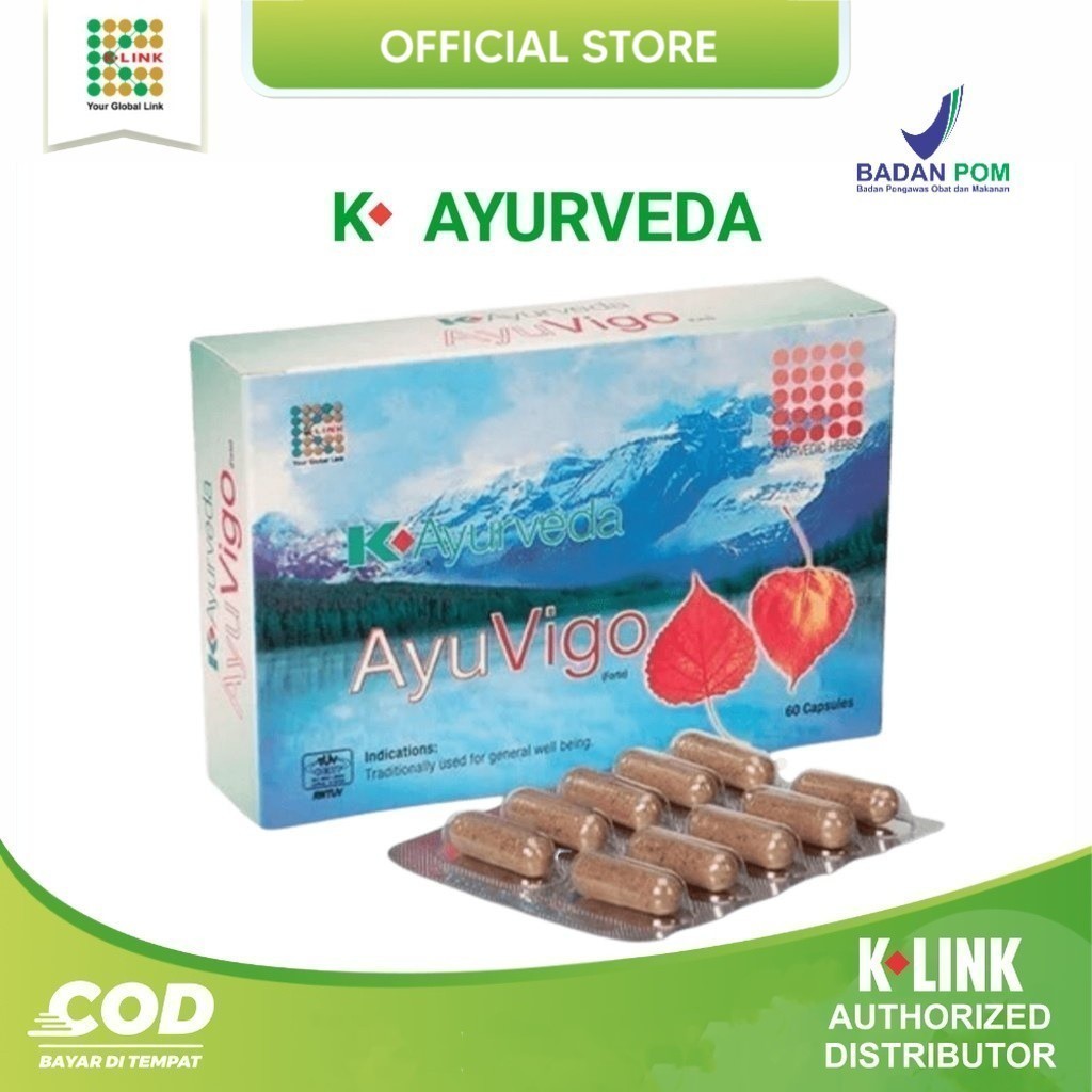 

TERLARIS AYUVIGO AYU VIGO ISI 30 KAPSUL / 60 KAPSUL AYURVEDA
