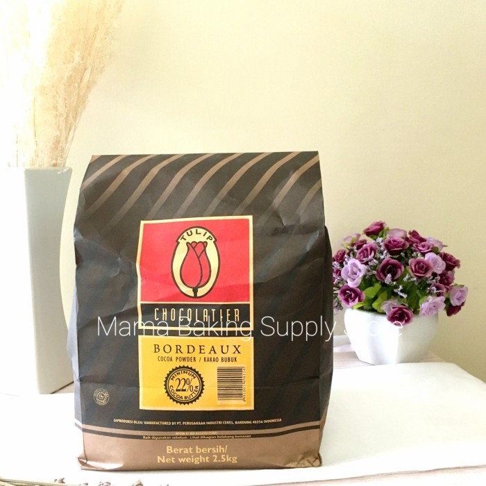 

TULIP Bordeaux Cocoa Chocolate Powder Cokelat Bubuk Bordeaux 250 gr
