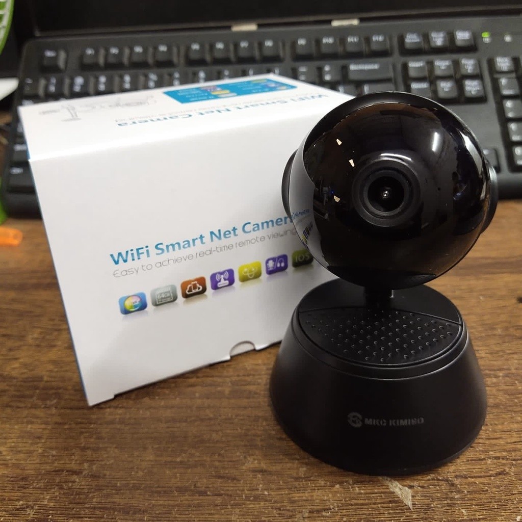 Mkc Kimiso CCTV (BLACK) Smart Camera V380PRO HD960P Wireless Support Phone Audio