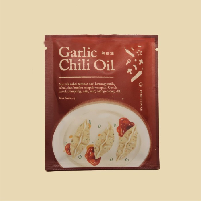 

Termurah-Promo Diskon Millimala Single Sachet - Garlic Chili / Mala / Crisp Chili / XO Sauce - Garlic Chili Oi