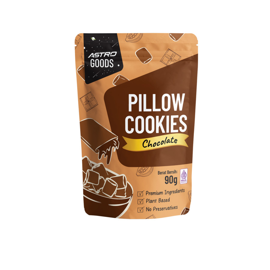 

Astro Goods - Double Choco Pillow Cookies 90gram