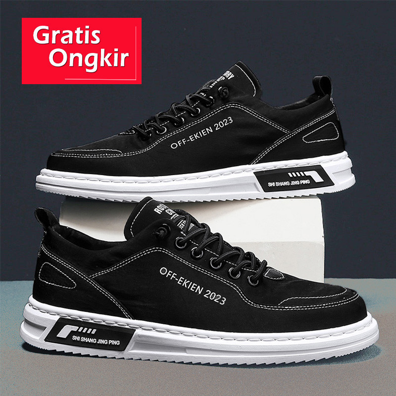 Sepatu Pria Import Kekinian Spatu Sneakers Olahraga Vans Cowok