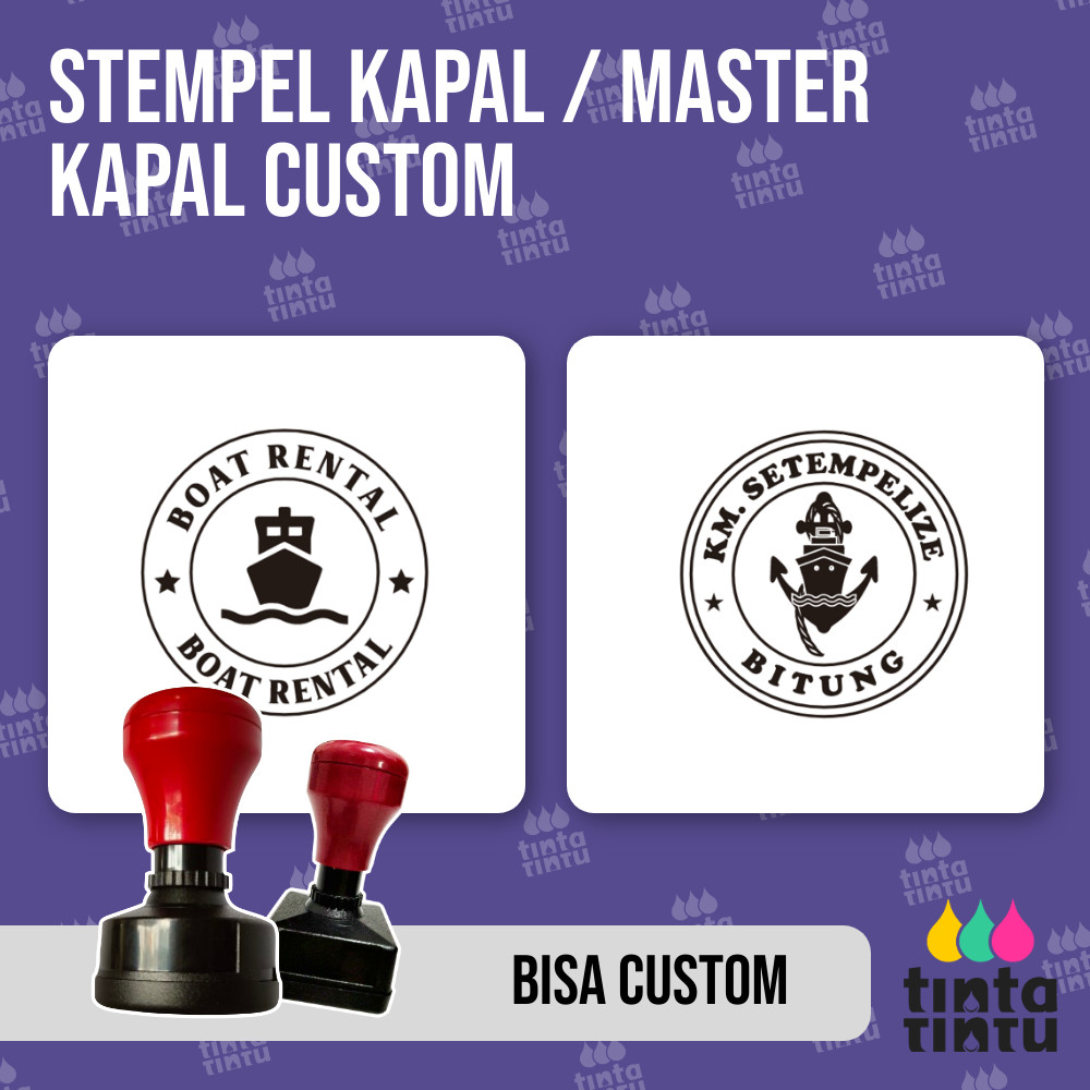 

Stempel Kapal / Master Kapal Custom