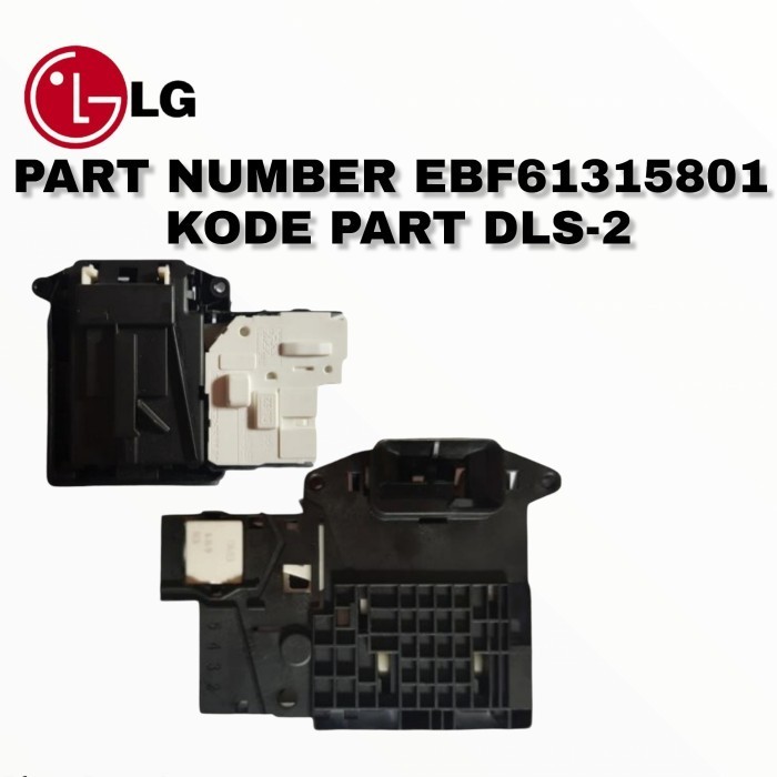 

Door Lock Switch Pintu Mesin Cuci LG Front Loading WD-N1213D6 PART AC MESIN CUCI KULKAS