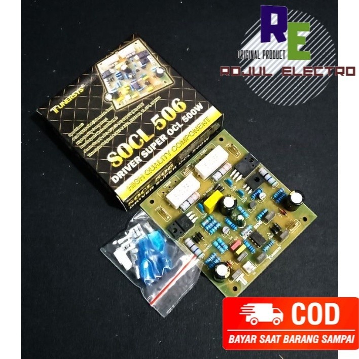 Kit Driver PA SOCL 506 PCB Fiber By Tunersys