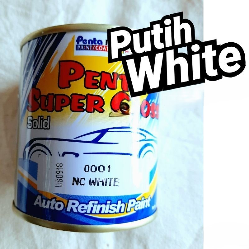 

cat penta super gloss solid nc white 0001 ( 200g - 1kg )