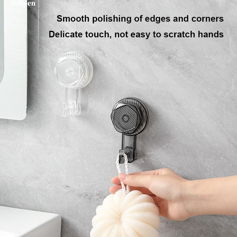 Hook Plastic Suction Hook /Suction Cup / Hook Tempel /hook gantungan /dollpen