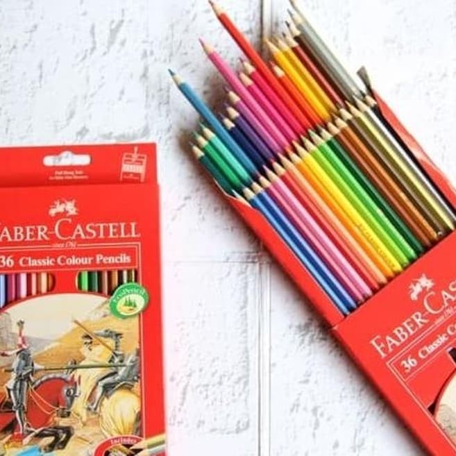 

✨LARIS✨ -pensil warna faber castell isi 36 Classic