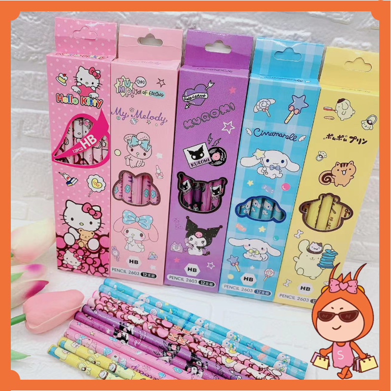 

Reseller Welcome - S6290 Motif Karakter Pensil / Alat Tulis Lucu untuk Anak