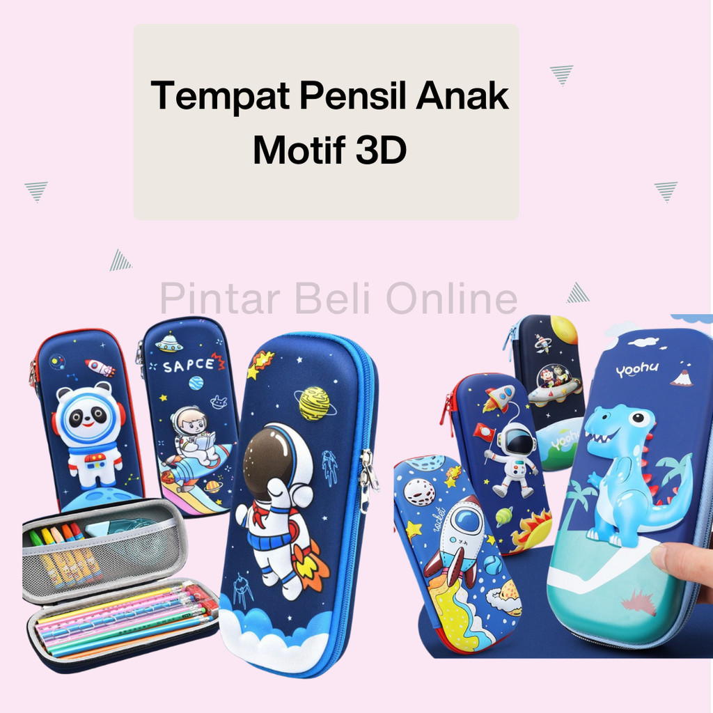 

Tempat Pensil Anak Motif 3D Kotak Pensil Anak Motif Kartun / Kotak Pensil Anak Motif Lengkap All variant