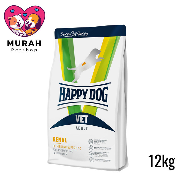 HAPPY DOG Vet Renal 12kg Makanan Kering Anjing
