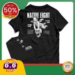 Kaos Distro Pria / Kaos Distro Original / Baju Distro Pria / NATIVE8 - LIFE AFTER DEATH