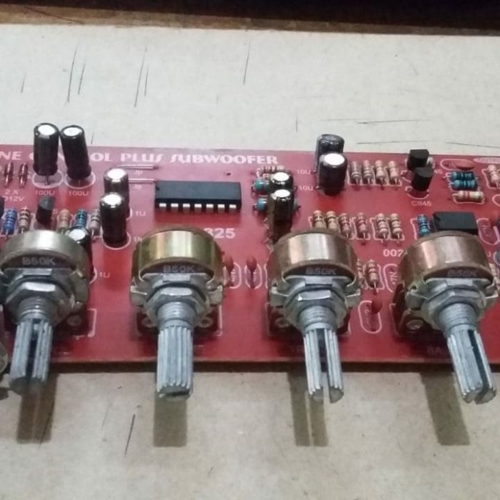 dc99 Kit tone control + subwoofer 5 Potensio