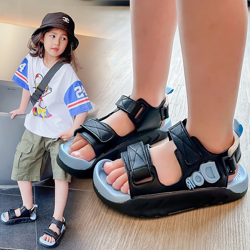 Kiddos - Sepatu Sandal Anak Pria Wanita Umur 2 3 4 5 6 7 8 9 Tahun Model Kekinian Sandal Sepatu Gunu