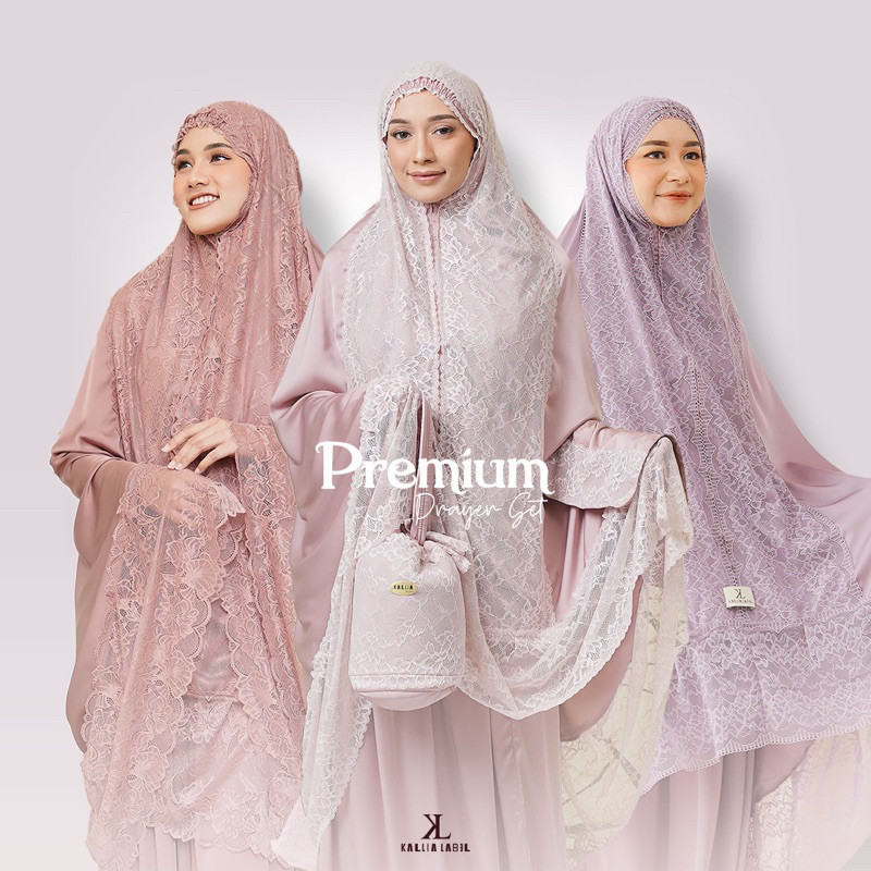 Kallia Label Premium Prayer Set by Kallia | Mukena Mahar | Packaging with Box/MODEL BARU /PROMO BIGS