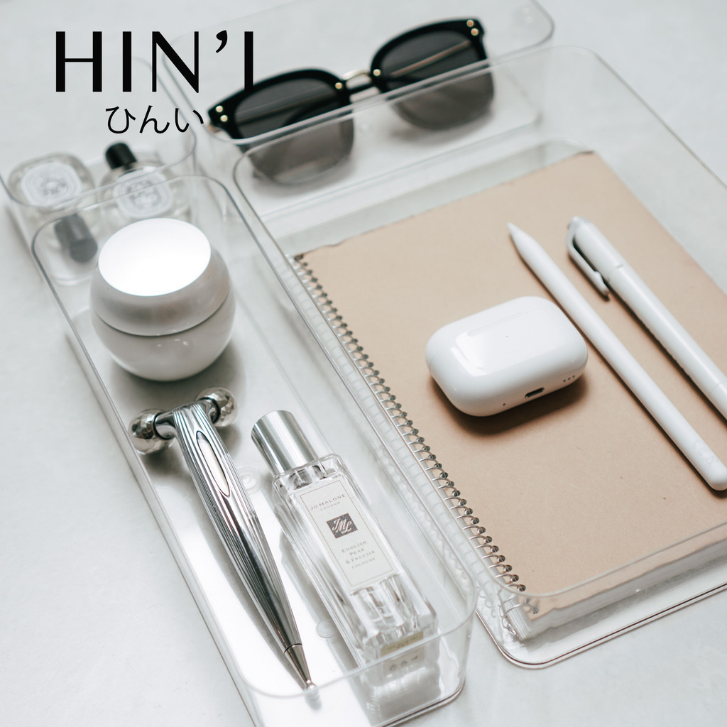 [ HINI AKURIGA ] Laci Lemari Plastik Susun / Tempat Kotak Penyimpanan Serbaguna / Drawer Storage / S