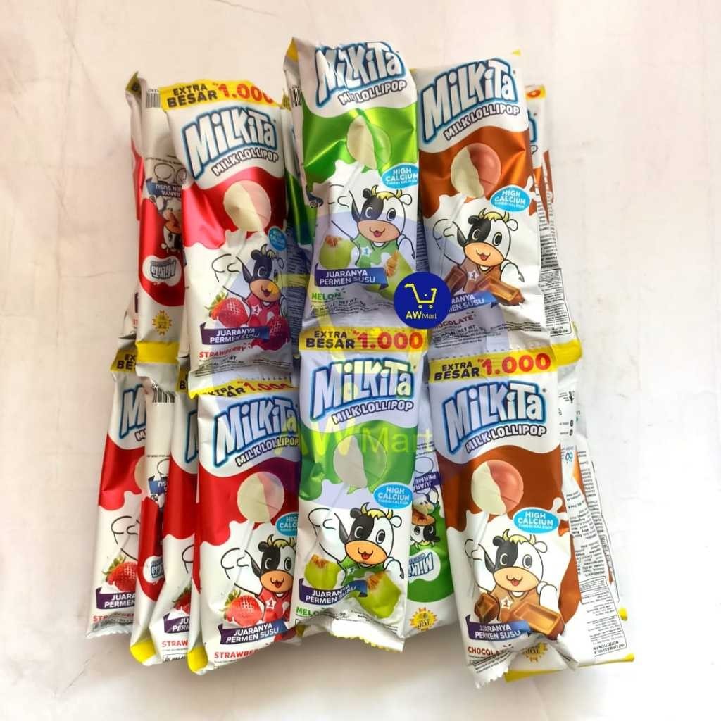 

PERMEN SUSU MILKITA PERPAX ISI 3 RENCENG ( 30 PCS X 9GRAM ) - PERMEN MILKITA ALL VARIAN PERPAX ISI 3 RENCENG