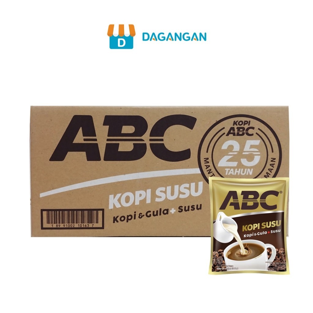 

ABC Kopi Susu 30 gr @ Karton / 120 pcs