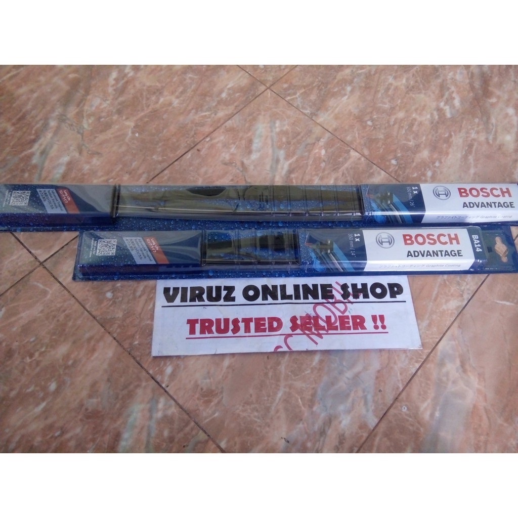 WIPER BLADE - KARET WIPER DEPAN HONDA BRV 1SET