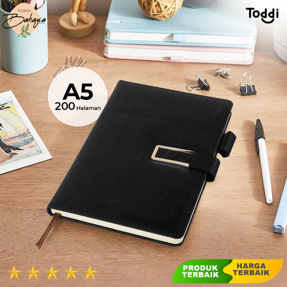 

Buku Catatan Kerja Cover Kulit Kertas A5