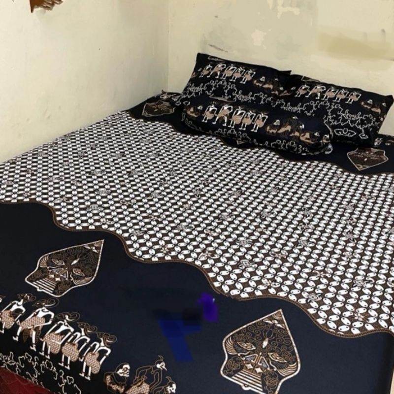 Sprei Batik Etnik Homestay, Spa, Motif Jogja Mataraman Klasik T20cm/ PROMO MURAH BERKUALITAS NYAMAN