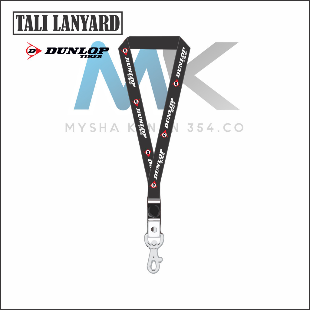 

TALI LANYARD DUNLOP LOGO - TALI ID CARD DUNLOP TYRES GANTUNGAN KUNCI GANTUNGAN FLASHDISK GANTUNGAN NAMETAG TALI LANYARD BEST SELLER COD