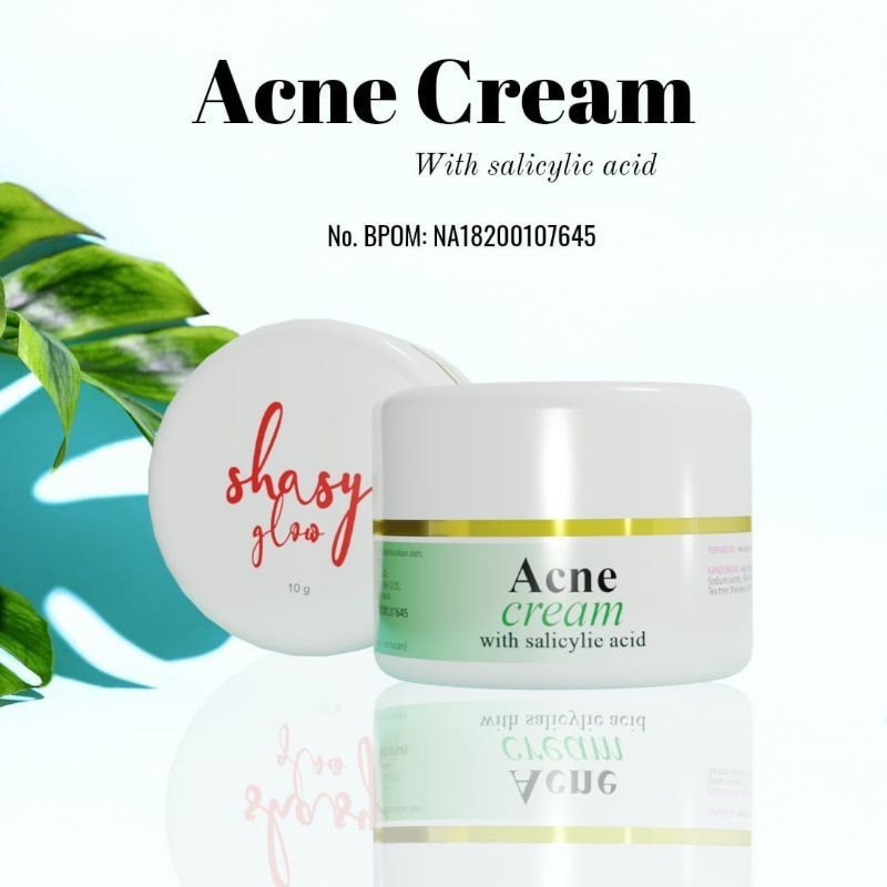 SHASY GLOW ACNE CREAM - SEGEL ORIGINAL REG BPOM ready stock