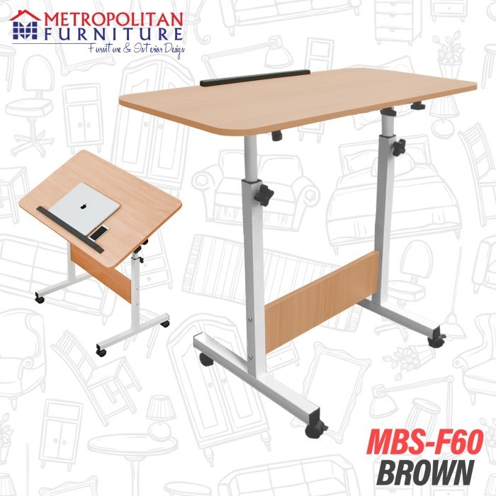 

Meja Gambar Arsitek Mee do Lukis Adjustable Portable Kerja Multifungsi - MBS-F60-BROWN z1