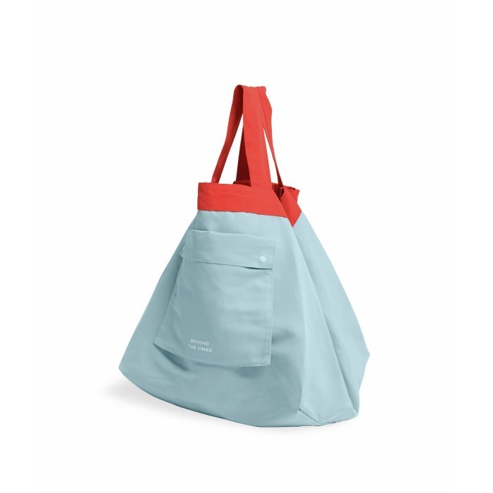 BOMEAYY BEYOND THE VINES BTV Reversible Relaxed Bag/Tas tote bag unisex nilon - Orange/blue