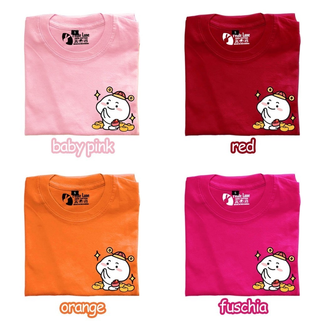 [MMW] Kaos Anak Unisex Cowo K-CNY4 Perempuan Export Import Laki Diskon Katun Tas Baby Merah Sweater 