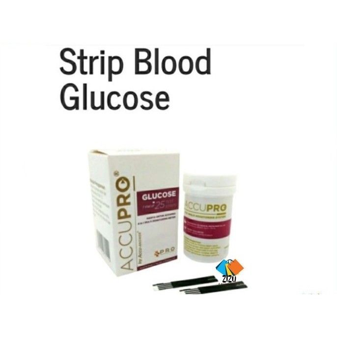 Accupro Glucose strip - Strip Accupro gula darah - Glucose Accupro