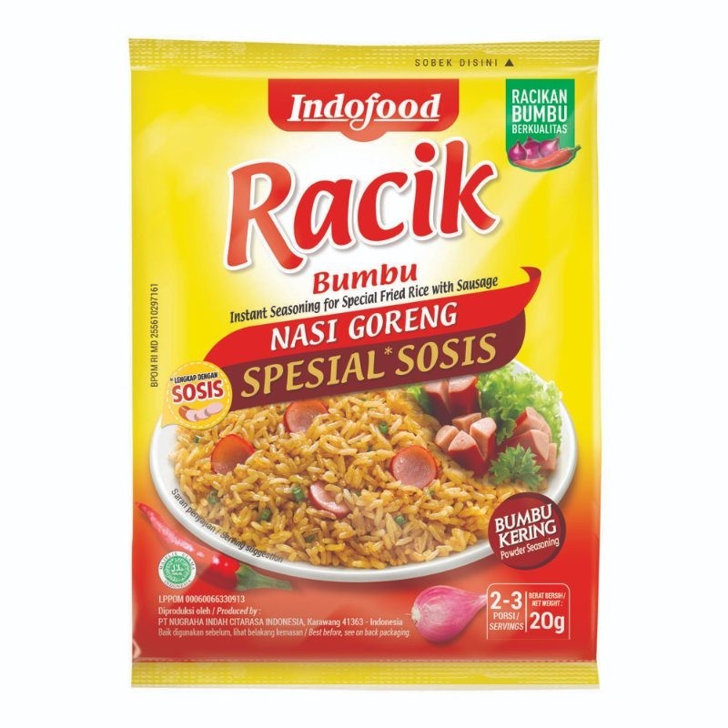 

Racik Bumbu Nasi Goreng Spesial Sosis 3x20 g