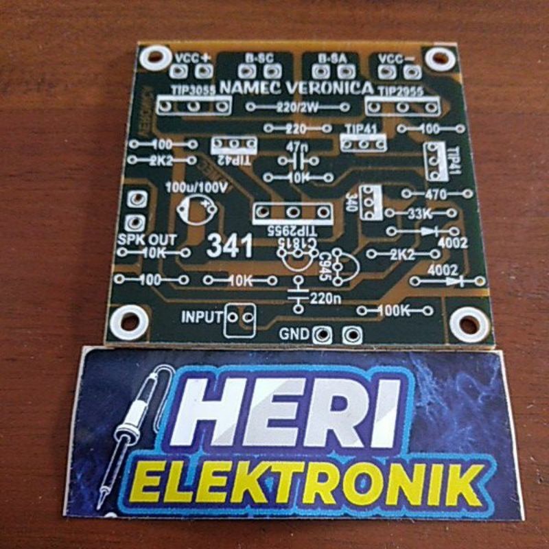 PCB POwerAmplifier micro Bostrap TEF Namec veRonica