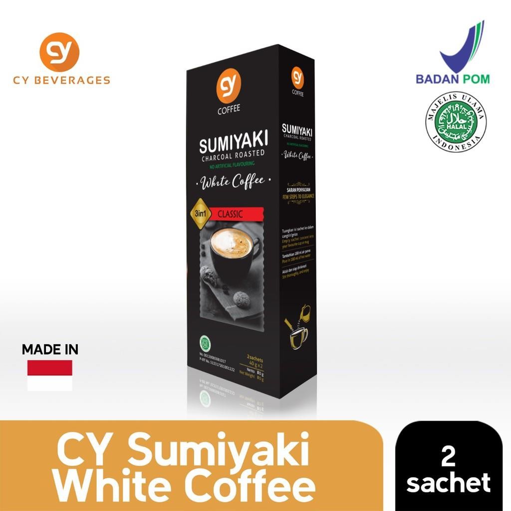 

CY Sumiyaki White Coffee Charcoal Roasted - Kopi Instan 2S