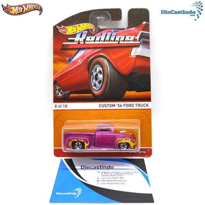 Hotwheels / Hot Wheels REDLINE CUSTOM '56 FORD TRUCK Pink